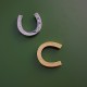 Hermes quality stainless steel horseshoes strap lock