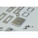 Hermes quality, stainless steel, Hermes Kelly Depeches 38 briefcase hardware kit Hermes quality, stainless steel, Hermes Kelly Depeches 38 briefcase hardware kit