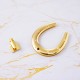High quality stainless steel large horseshoes bag lock