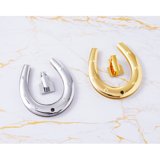 High quality stainless steel large horseshoes bag lock