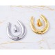 High quality stainless steel large horseshoes bag lock