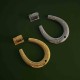High quality stainless steel large horseshoes bag lock