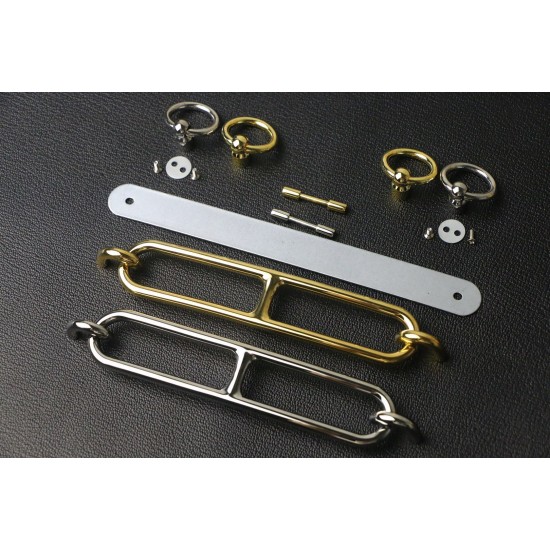 Hermes quality, stainless steel, H Roulis 18 and 23 whole kit hardwares