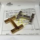 Hermes waist belt buckle Traverse 38mm 0009