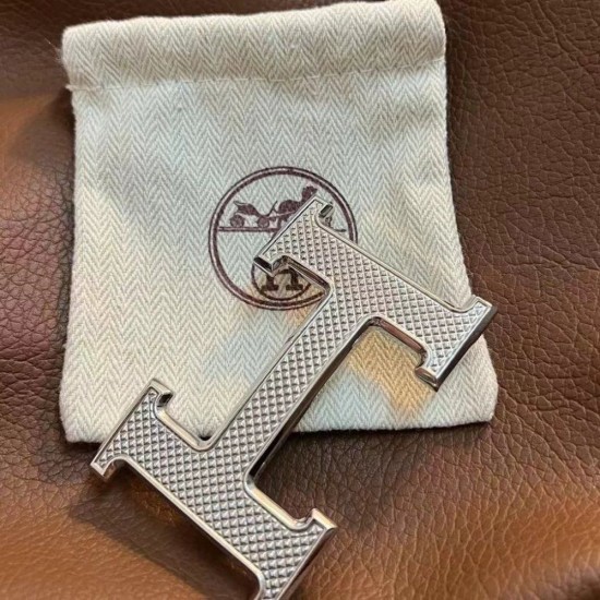 Hermes waist belt buckle H Guillochee 32mm 38mm 0054