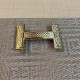 Hermes waist belt buckle Quizz Touareg 32mm 38mm 0056