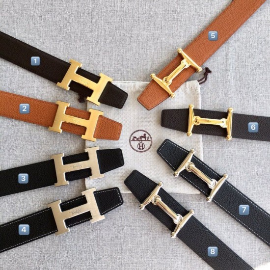 Hermes waist belt buckle Mors H 24mm 32mm 38mm 0068