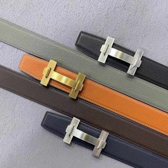 Hermes waist belt buckle H Jumping 38mm 0084