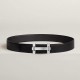 Hermes waist belt buckle H Jumping 38mm 0084