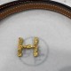 Hermes waist belt buckle H Torsade 24mm 0086 Hermes waist belt buckle H Torsade 24mm 0086
