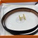 Hermes waist belt buckle H Torsade 24mm 0086 Hermes waist belt buckle H Torsade 24mm 0086