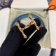 Hermes waist belt buckle H Torsade 24mm 0086 Hermes waist belt buckle H Torsade 24mm 0086