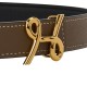 Hermes waist belt buckle Cursives 24mm 0091 Hermes waist belt buckle Cursives 24mm 0091