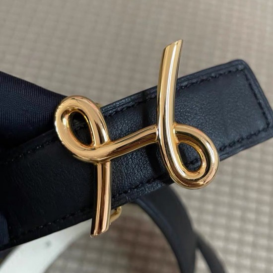 Hermes waist belt buckle Cursives 24mm 0091 Hermes waist belt buckle Cursives 24mm 0091