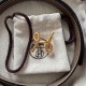 Hermes waist belt buckle Cursives 24mm 0091 Hermes waist belt buckle Cursives 24mm 0091