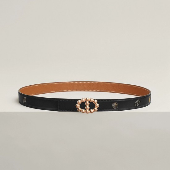 Hermes waist belt buckle Maillon Bubble 24mm 0097 Hermes waist belt buckle Maillon Bubble 24mm 0097