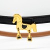 Hermes waist belt buckle Tornade 13mm 0104