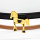 Hermes waist belt buckle Tornade 13mm 0104 Hermes waist belt buckle Tornade 13mm 0104