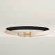 Hermes Mini Constance Guillochee waist belt buckle 24mm 0114 Hermes Mini Constance Guillochee waist belt buckle 24mm 0114