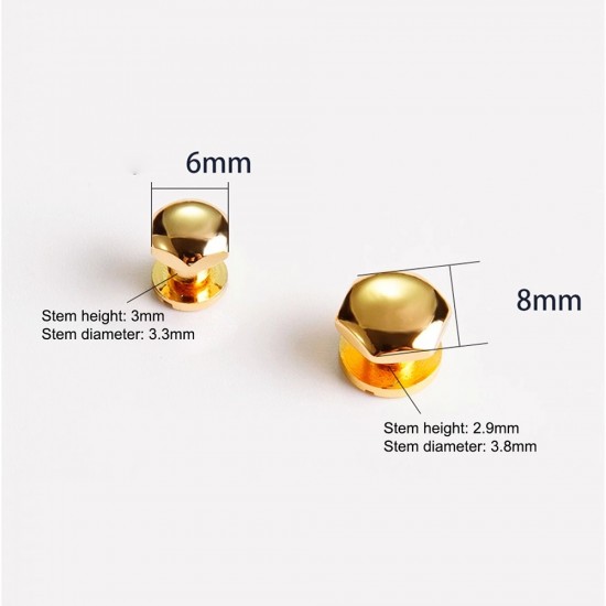 Stainless steel hexagon stud screw, 6pc/lot