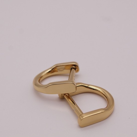 Japan solid brass high quality D-ring, Dee-ring 6pc/lot