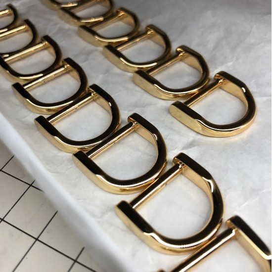 Japan solid brass high quality D-ring, Dee-ring 6pc/lot Japan solid brass high quality D-ring, Dee-ring 6pc/lot