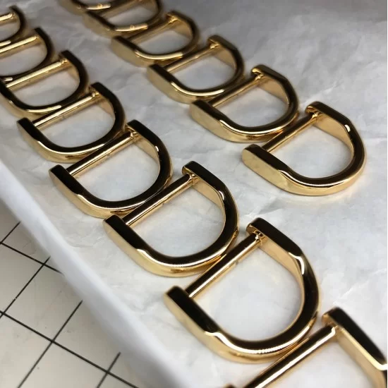 Japan, solid brass, D-ring, Dee ring, Dee-ring