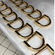 Japan solid brass high quality D-ring, Dee-ring 6pc/lot Japan solid brass high quality D-ring, Dee-ring 6pc/lot