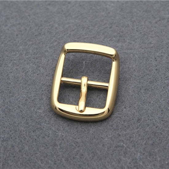 2 pc/lot Japanese solid brass 18K real gold plating hardware buckle