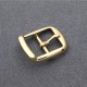 2 pc/lot Japanese solid brass 18K real gold plating hardware buckle
