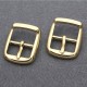 2 pc/lot Japanese solid brass 18K real gold plating hardware buckle