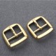 2 pc/lot Japanese solid brass 18K real gold plating hardware buckle