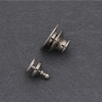 Japanese solid brass 18K real gold plating hardware cap spring lock Japanese solid brass 18K real gold plating hardware cap spring lock
