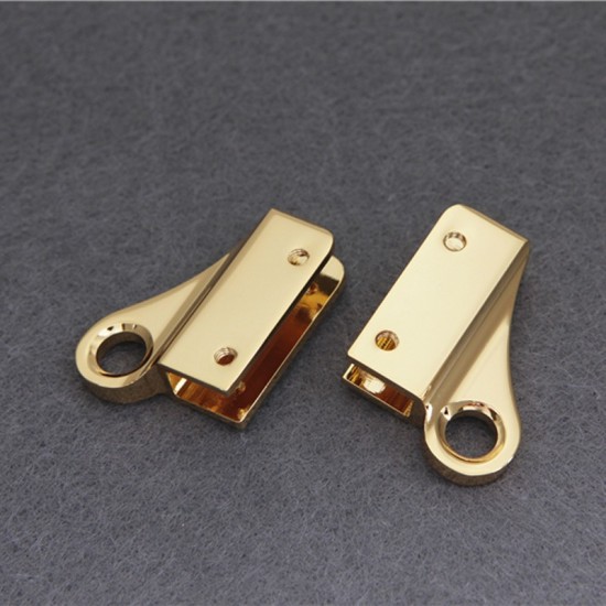 2pc/lot Japanese solid brass 18K real gold plating hardware hanger