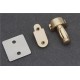 Japanese solid brass 18K real gold plating hardware spring lock Japanese solid brass 18K real gold plating hardware spring lock