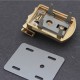 Japanese solid brass 18K real gold plating hardware square lock Japanese solid brass 18K real gold plating hardware square lock
