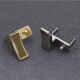 Japanese solid brass 18K real gold plating hardware swivel lock