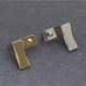 Japanese solid brass 18K real gold plating hardware swivel lock