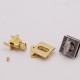 Japanese mirror square twist lock