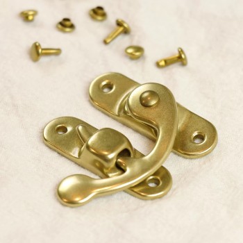 World debut, TOP quality, order making solid brass hardware, lock 13