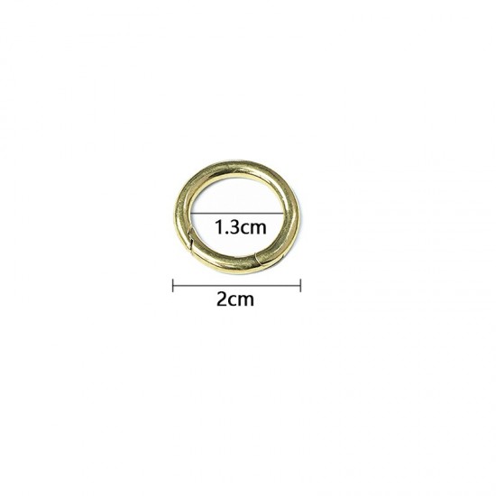 Solid brass spring gate O-Ring 2pc/lot, lock 14