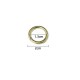 Solid brass spring gate O-Ring 2pc/lot, lock 14