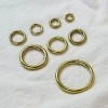 Solid brass spring gate O-Ring 2pc/lot, lock 14