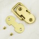 Solid brass handle hanger bridge 2pc/lot lock 16
