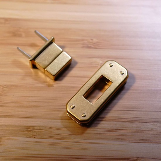 World debut, TOP quality, order making solid brass hardware, lock 7