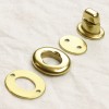 World debut, TOP quality, order making solid brass hardware, lock 9