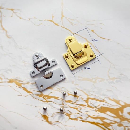 Toppest quality Italy MMC stainless steel bag lock Toppest quality Italy MMC stainless steel bag lock