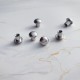 10pc/lot stainless steel mushroom stud