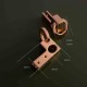 High quality alloy Prada bag hanger 2pc/lot