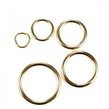 10pc/lot Gold and silver stainless steel ring